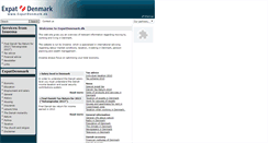 Desktop Screenshot of expatdenmark.dk